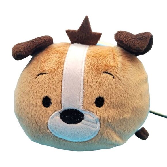 NWT Bun Bun Pup Pup 8" Stacking Plush Toy Brown Puppy Dog Stuffed Animal - Picture 3 of 9